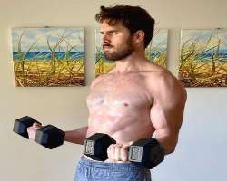 He workout daily to remain in good shape.